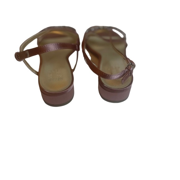 Naturalizer Strappy Sandals Mauve Crystal Embellishments Size 9M - Picture 5 of 8